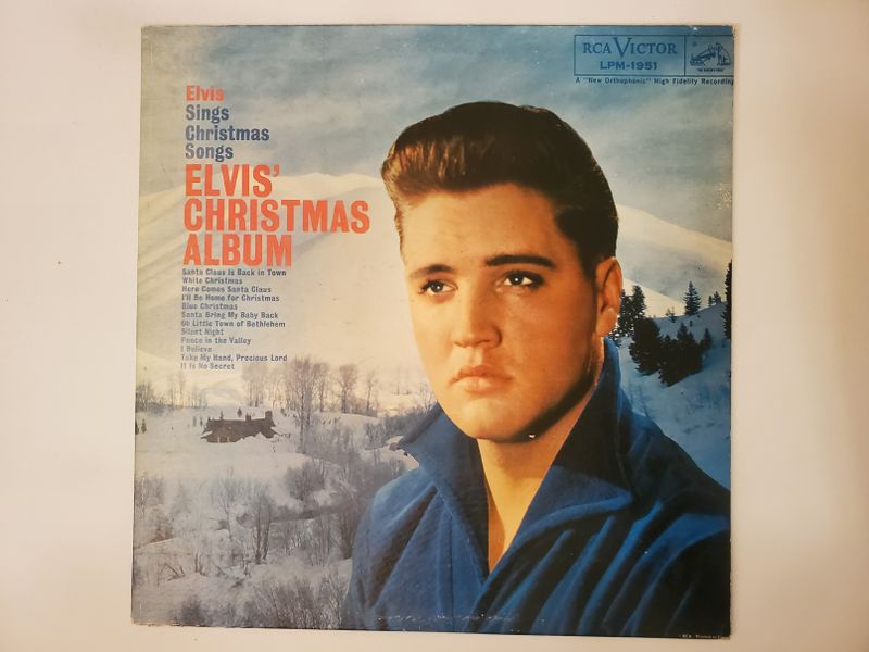 Elvis Presley Elvis' Christmas Album vinyl record